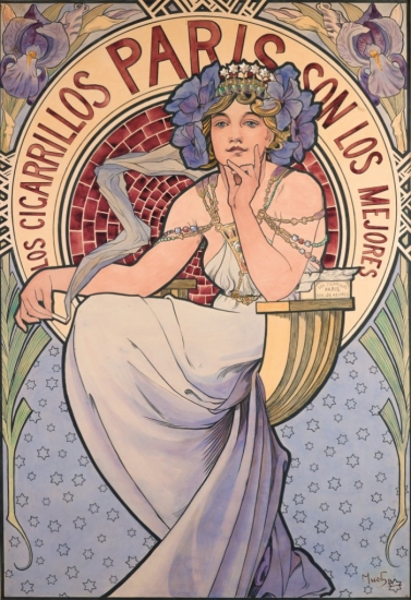 La Grafica Pubblicitaria Al Tempo Della Belle Epoque Alfons Mucha Web Arte It